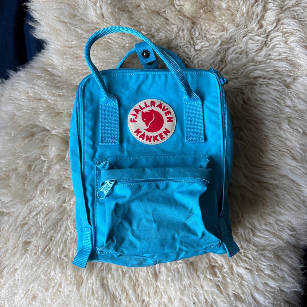 Fjällräven Kånken Mini Backpack Deep Turquiose